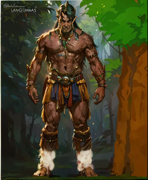 Shaman, Magos, magical rainforest, almas fantasmas