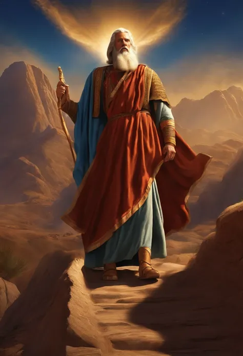 The Ten Commandments of Moses、moses tablet、the top of mount sinai、bow down to god、bow down to god