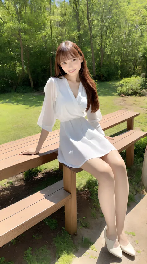 (best quality, masutepiece, ultra hd: 1.3, high brightness, high color saturation), 1girl in, （middlebreasts）, light brown hair,...