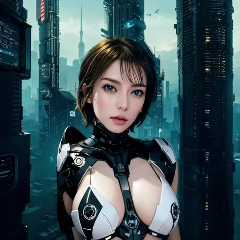 （best qualtiy）， （tmasterpiece）， （detaileds：1.4）， 3D Photography， Beautiful Cyberpunk Woman Image， ironman， Free posture， Glossy metal set， nffsw， Ray traching， NVIDIA RTX， 8k super-resolution， Unreal 5， Sub-surface scattering， PBR Texture， Post-processing，...