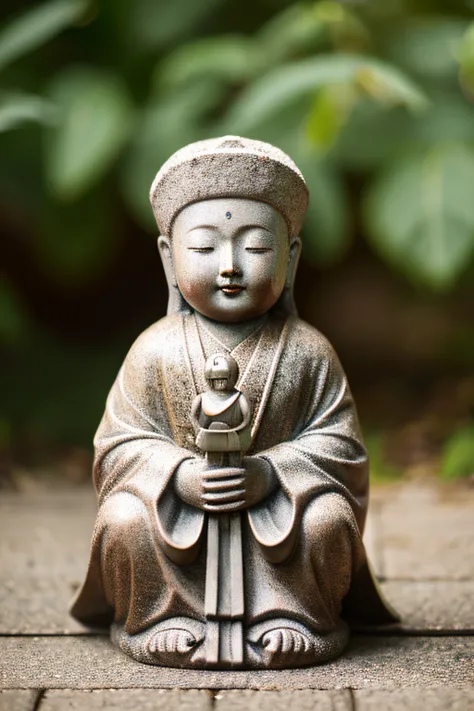 Cute Jizo statue