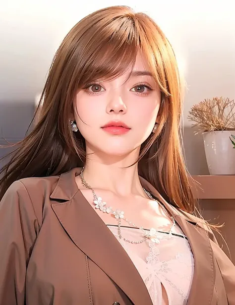 (photorealistic:1.4), best quality, masterpiece, ultra high res, 1girl, (detailed face:1.2), (detailed eyes:1.2), (detailed hair:1.2), (detailed clothes:1.2), 4k, (detailed color:1.2), 40 year old, milf, 40 year old woman, droopy eyes, looking down, angle ...