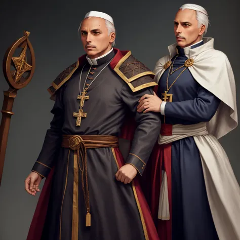 Father Pucci as a Cleric from dnd