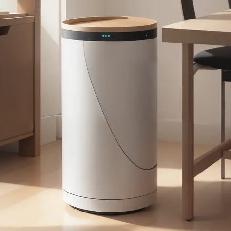 Modernist AI simple cylinder，A sense of openness，Naturalness，Comfort，air purifier