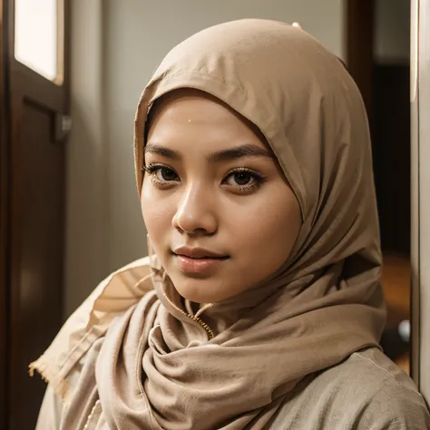 Malay girl in hijab