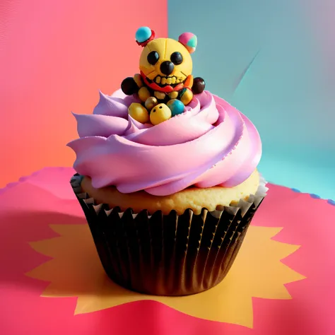 Animatronics cupcake