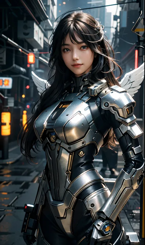 masterpiece,(bestquality),highlydetailed,ultra-detailed,1girl,(mechanicalwings:golden,glowingeyes:blue,silverarmor:1.2,elongatedears:0.8),(cyberpunkcity:1.5,weapon:energyblade),(fantasylandscape:1.2,natural lighting:1.5,confidentexpression),(panorama:1.2),...