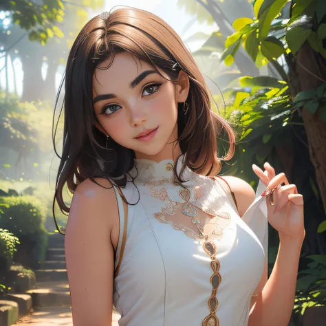 (Extremely detailed 8k wallpaper:2), (photo:2), (soigne Beautiful girl:2), (gives a lecture to friends:2), detailed (Face and eyes), (hyper realistic:1), (highly detailed:1), (epic realistic:1), rim light, (maximum details:1), cozy, (fullbody:1.3), (lookin...