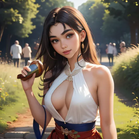 (Extremely detailed 8k wallpaper:2), (photo:2), (soigne Beautiful girl:2), (gives a lecture to friends:2), detailed (Face and eyes), (hyper realistic:1), (highly detailed:1), (epic realistic:1), rim light, (maximum details:1), cozy, (fullbody:1.3), (lookin...