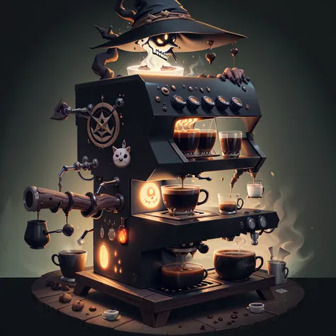 WitchcraftPunkAI 
coffee machine