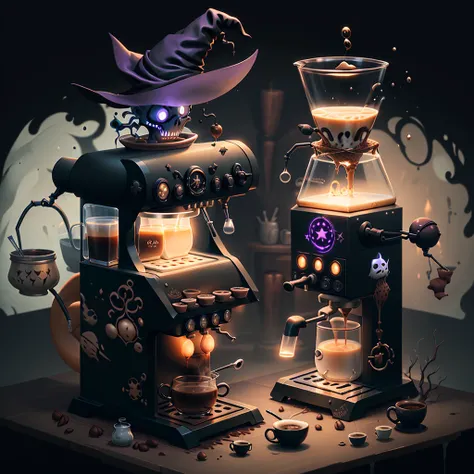 WitchcraftPunkAI 
coffee machine