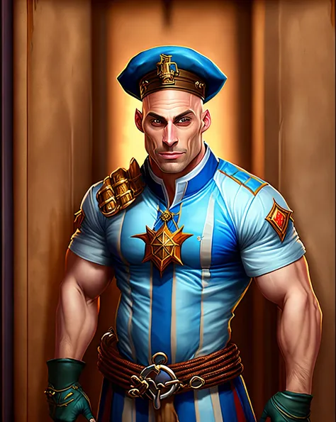 Johnny Sins as The Jailor from World of Warcraft