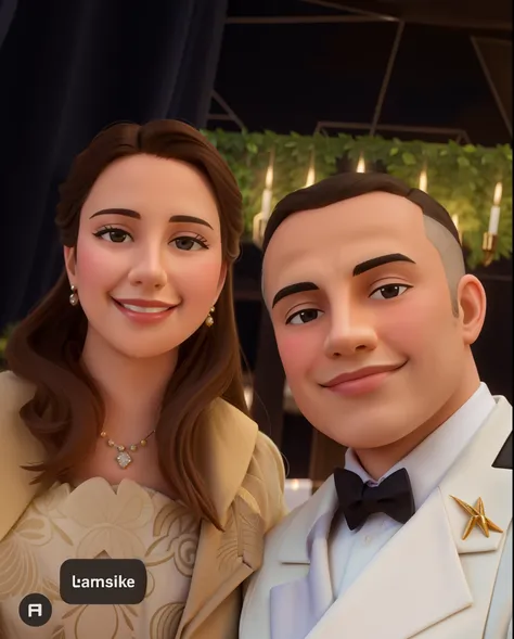 smiling couple in formal attire posing for a picture at a formal event, profile image, profile picture, very very low quality picture, profile pic, taken in the early 2020s, photo taken in 2 0 2 0, 4k post, 4 k post, taken in 2 0 2 0, headshot profile pict...