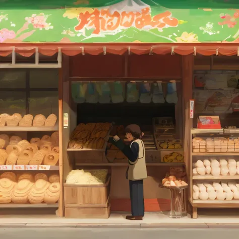 Anime panderia buying conchas