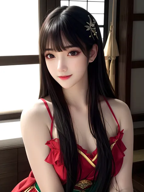 Masterpiece, best picture quality, high quality, beautiful woman, Japanese, popular Korean makeup, detailed, swollen eyes, detailed eyes, detailed skin, beautiful skin, ultra high resolution, (reality: 1.4),very beautiful, slightly younger face, beautiful ...