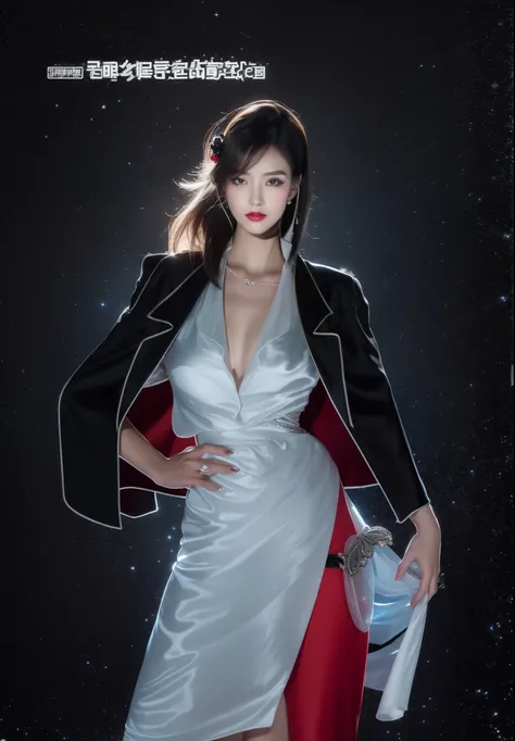 (8K，The highest image quality，hight resolution，full body Esbian，动态照明，Faraway view)Black Volcano Royal Princess Costume，appearance, makeup, Clothes should express unique and mysterious temperament。Here are some tips and details，Please help me create this im...