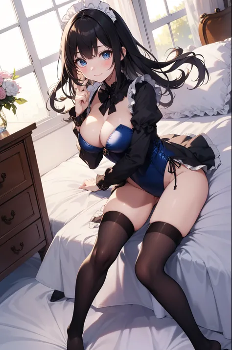 (((2D Beautiful Girl)))、Beautiful illustration、top-quality、Perfect fingertip、perfect anatomia、Perfect outfit、Beautiful illustration、top-quality、cute petit girl、(transform sequence)、Beautiful maid clothes、((brilliant leotard))、18year old、Slender beautiful g...