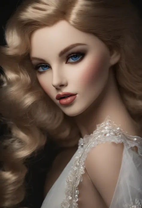 The prompt should be generated as follows:

Modern porcelain doll of the 21st century, porcelain doll, [modern] [contemporary] [fashionable] style, [exquisite] face and features, [meticulously crafted details], [doll-like appearance], glossy porcelain skin...