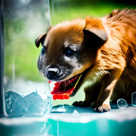 Looking into the abyss chewing on glass with determination