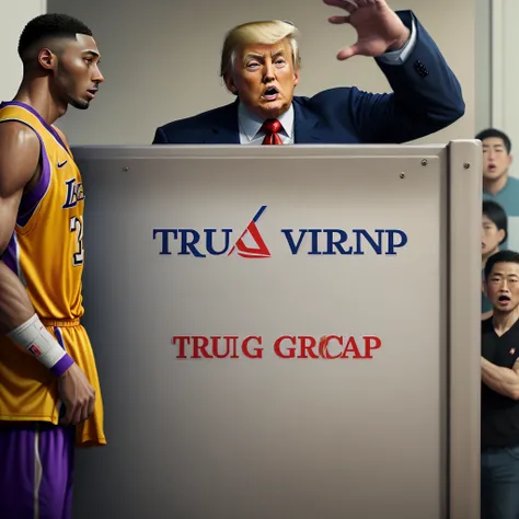 kobe talking to trump