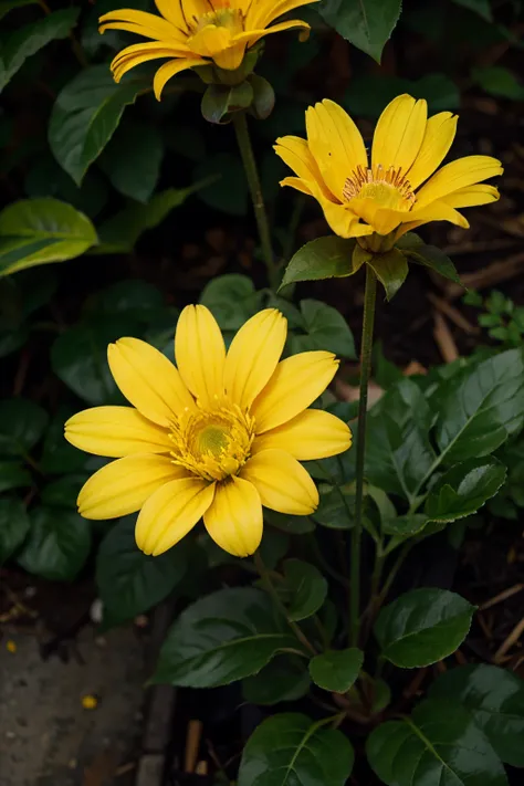 yellow flower