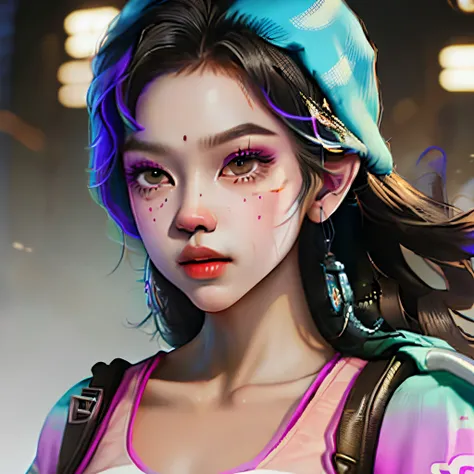 fortnite skin thats a girl who’s filipino with black hair and black eyes