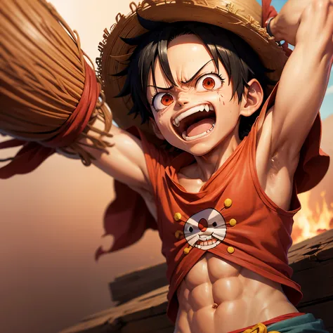 Luffy rindo