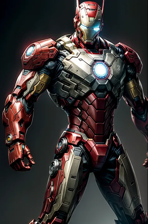 like marvel ironman full white color armored