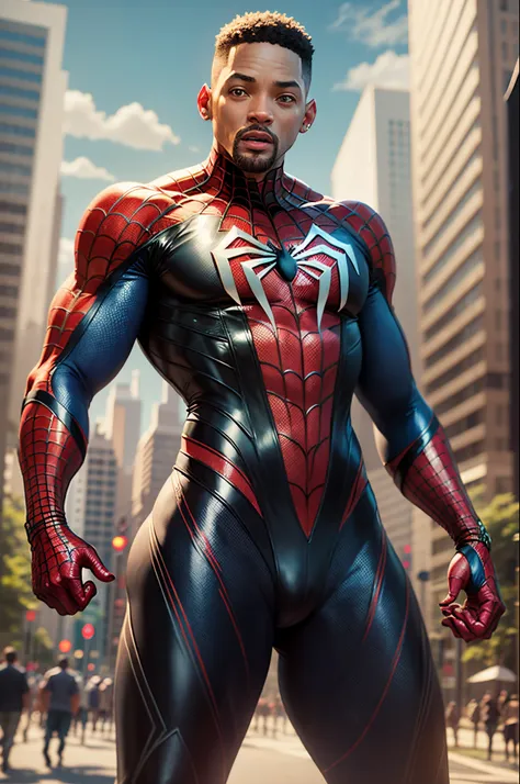 Will Smith com o traje do Spiderman --auto --s2