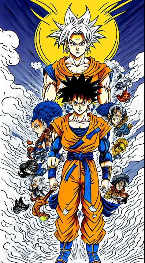 Goku wearing fashion