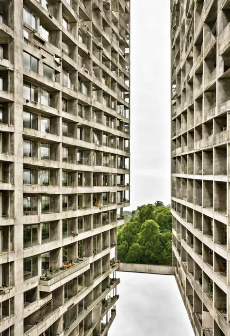 a tall building，there are a lot of windows，there are also a lot of windows, author：andreas gursky, author：thomas strus, other gu...