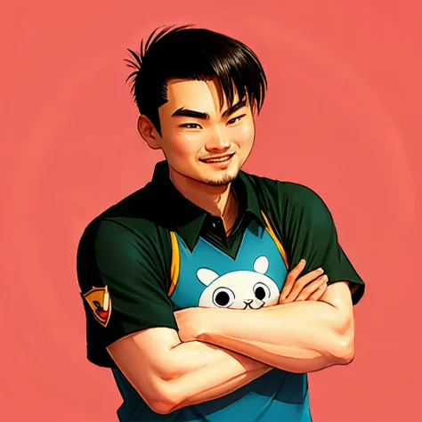 Yao Ming cartoon avatar