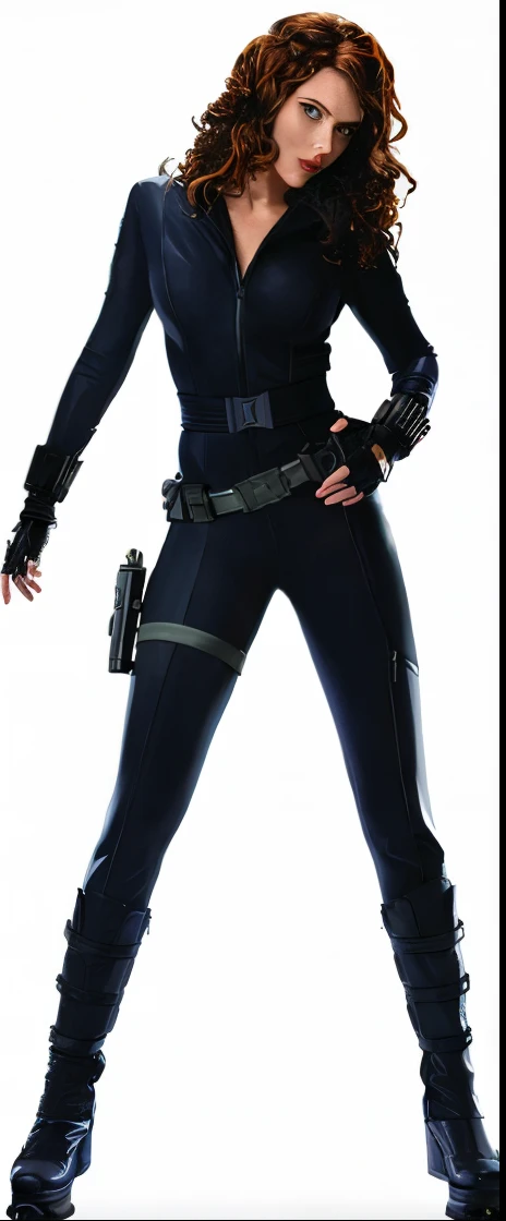 a woman in a black widow suit with guns, black widow, full body x-force outfit, full body close-up shot, scarlett johansson black widow, elizabeth olsen as black widow, emma watson as black widow, in a dark space mercenary outfit, dark natasha, ad image, z...