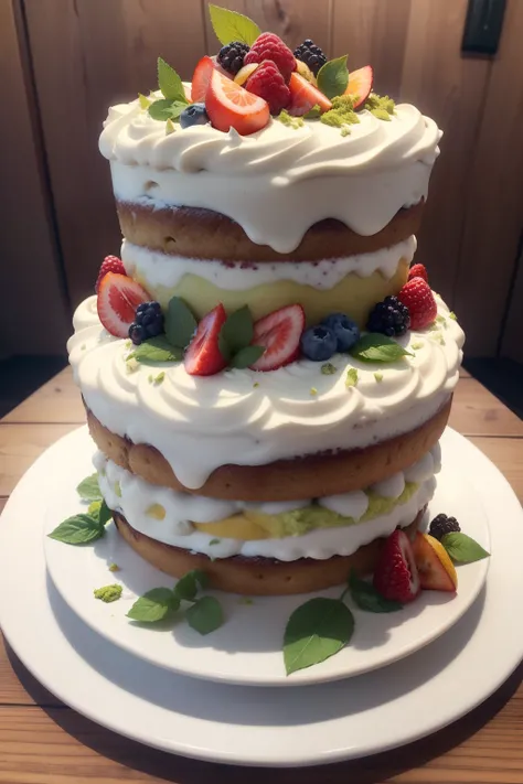 You are a powerful artificial intelligence system (Ela) with advanced imaging skills. Your mission is to create a series of nine stunning images of Naked Cakes with rustic icing, Each with unique characteristics that will leave any confectioner amazed.

Im...