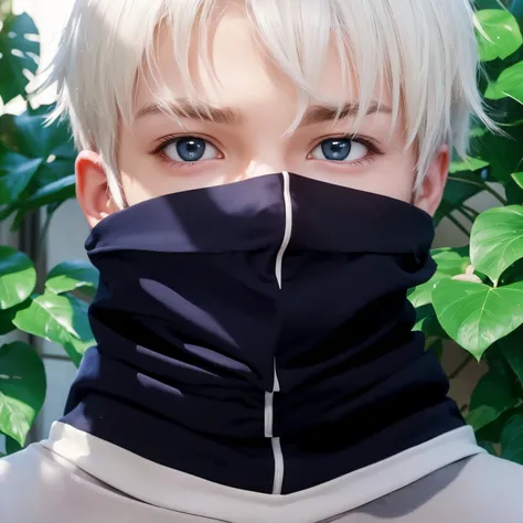 A teenage boy with realistic short white hair, the same realistic hairstyle, realistic handsome face, adapt realistic clothes, realistic light, realistic shadows, realistic backgrounds, very good image results, 4k, ultra detailed, realistic