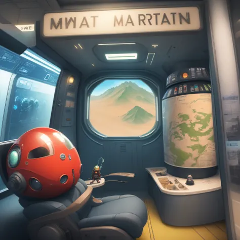 A Martian travel agency