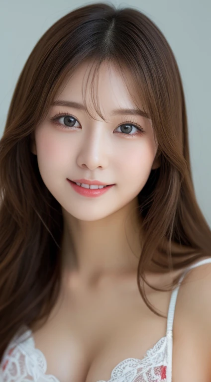 finely detail, hight resolution, hightquality、Perfect dynamic composition, Beautiful detailed eyes,poneyTail,Natural Color Lip,Kamimei、20 years girl、1 persons、Transparent skin、Glowing hair、masutepiece, Best Quality, Illustration, Ultra-detailed, finely det...