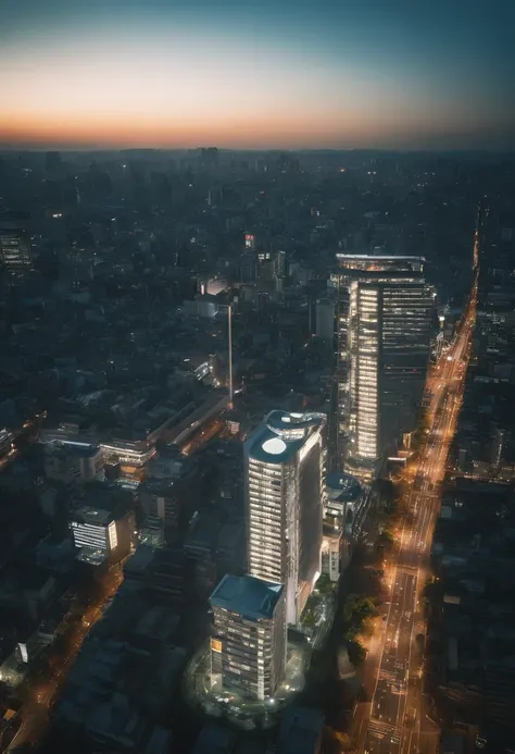 Ikebukuro of the future、Skyscraper、Sunshine City、Shooting from the sky with a drone、Newly built Sunshine 60