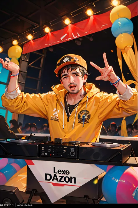 El Chapo Guzman as festival dj