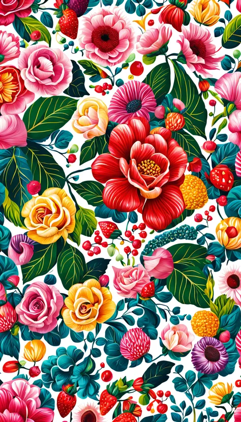 Seas of freshness with the Ocean Rose — ocean breeze, sun-bleached driftwood, and a touch of salty sea air. insect, ((butterfly)), diamond, stars, strawberry, rose,  || (embroidery) seamless pattern, fruit, butterfly, Best quality, masterpiece, ultra high ...