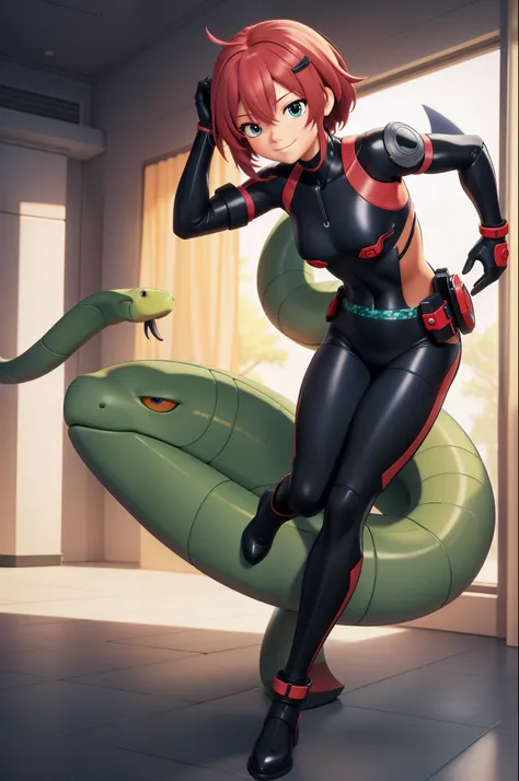 Humanoid anime snake