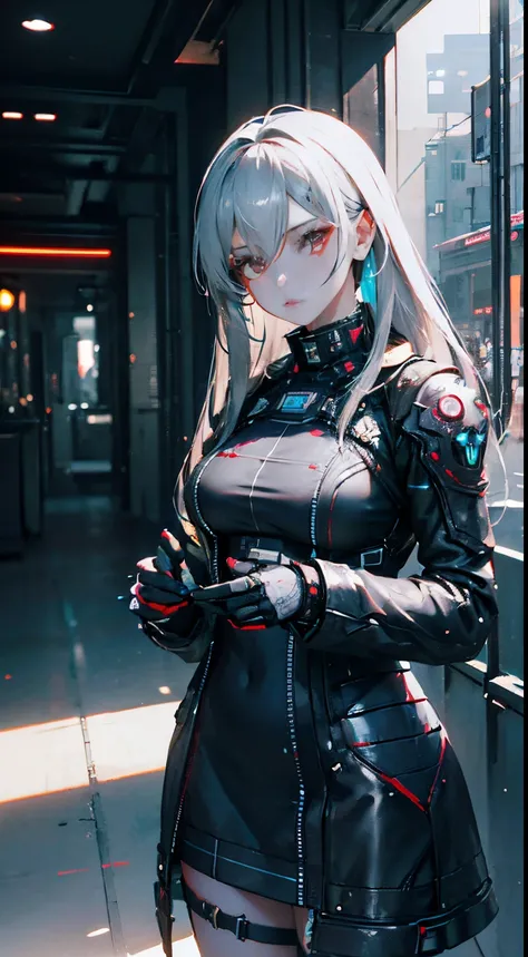 ((Best quality)), ((masterpiece)), (detailed:1.4), 3D, an image of a beautiful cyberpunk female,HDR (High Dynamic Range),Ray Tracing,NVIDIA RTX,Super-Resolution,Unreal 5,Subsurface scattering,PBR Texturing,Post-processing,Anisotropic Filtering,Depth-of-fie...