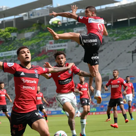 Poze jogando no flamengo