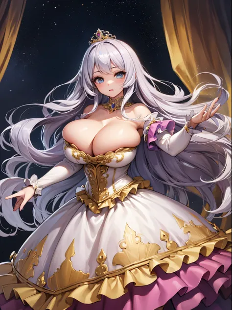 ultra-detailed, extremely detailed,((anime artstyle)),Masterpiece,(Best Quality),(Super Detail),(Very Delicate and Beautiful),((Solo)),((full body)),full body,((detailed face and eyes)),perfect eyes, rendered eyes,jewel-like beautiful eyes,((1 princess in ...