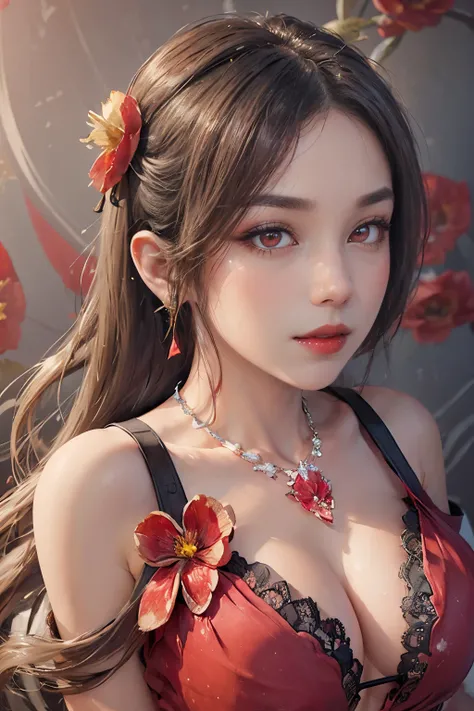 Top quality work，Photorealistic works，Ultra Premium Graphics，8K HD CG works，High-quality graphics，High-definition fine CG works，10x pixel，Ultra-fine details：1.1，Advanced technical details：1.1Photographically realistic, A high resolution ,Transparent hair，H...