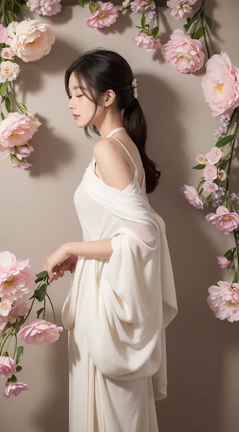 (line art;1.5),an flowers，Mysterious Manzhu Shahua，Beautiful flowers on the other side，Manjusha flower has unique shape，Full of charm。Its flower shape presents elegant curves，Love fine fabrics，Gives a soft and textured impression。There are wrinkles on the ...