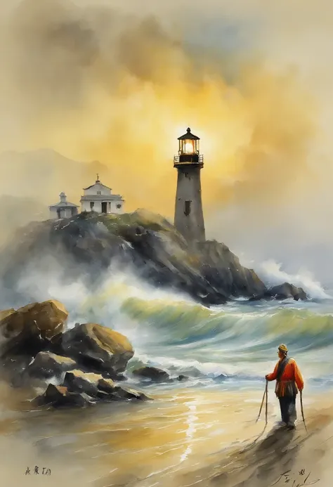 The hero of the story is the lighthouse keeper Li Kun，The heroine is Alian, a girl from the fishing village。Li Kun is responsible for guarding the Laotieshan Lighthouse built in 1880.，This lighthouse stands on the dividing line between the Yellow Sea and t...