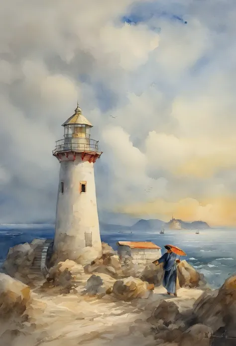 The hero of the story is the lighthouse keeper Li Kun，The heroine is Alian, a girl from the fishing village。Li Kun is responsible for guarding the Laotieshan Lighthouse built in 1880.，This lighthouse stands on the dividing line between the Yellow Sea and t...