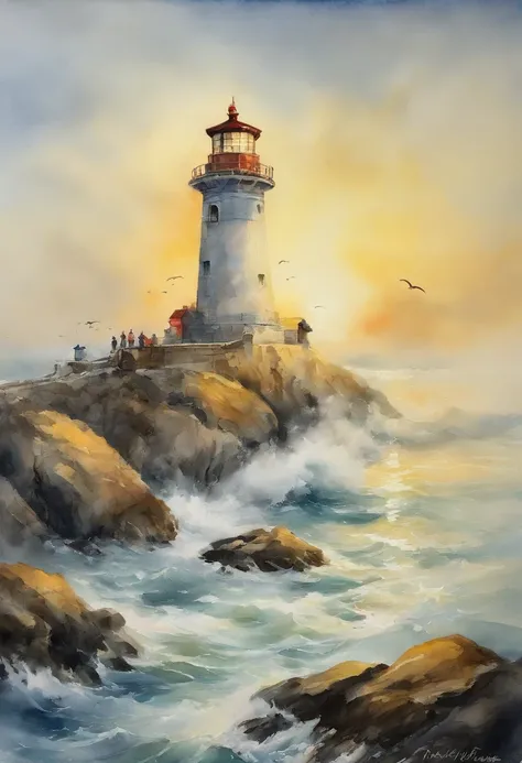 The hero of the story is the lighthouse keeper Li Kun，The heroine is Alian, a girl from the fishing village。Li Kun is responsible for guarding the Laotieshan Lighthouse built in 1880.，This lighthouse stands on the dividing line between the Yellow Sea and t...