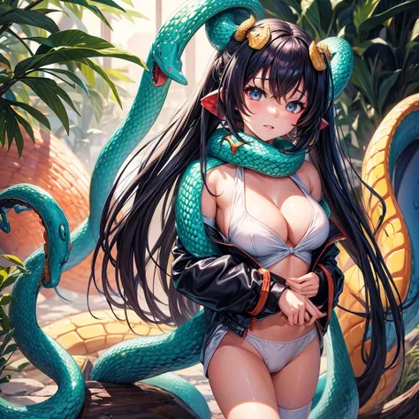 Anime hentai Snake girl